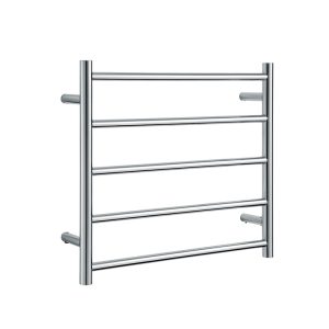 Renwick 5 Straight Round Bars Heated Towel Rails
