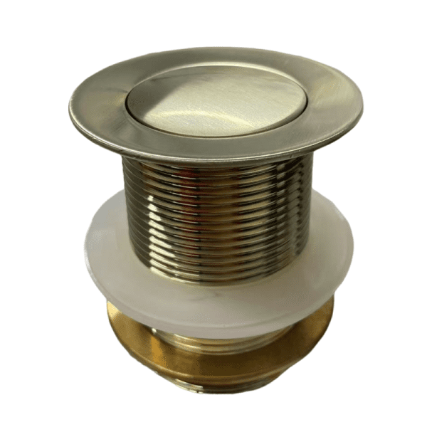 Milford 40mm Basin pop-up waste without overflow in PVD Brushed Gold