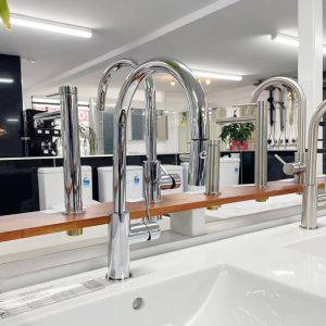 Coromandel Pull-out Round Sink Mixer with 35mm Cartridge in Chrome