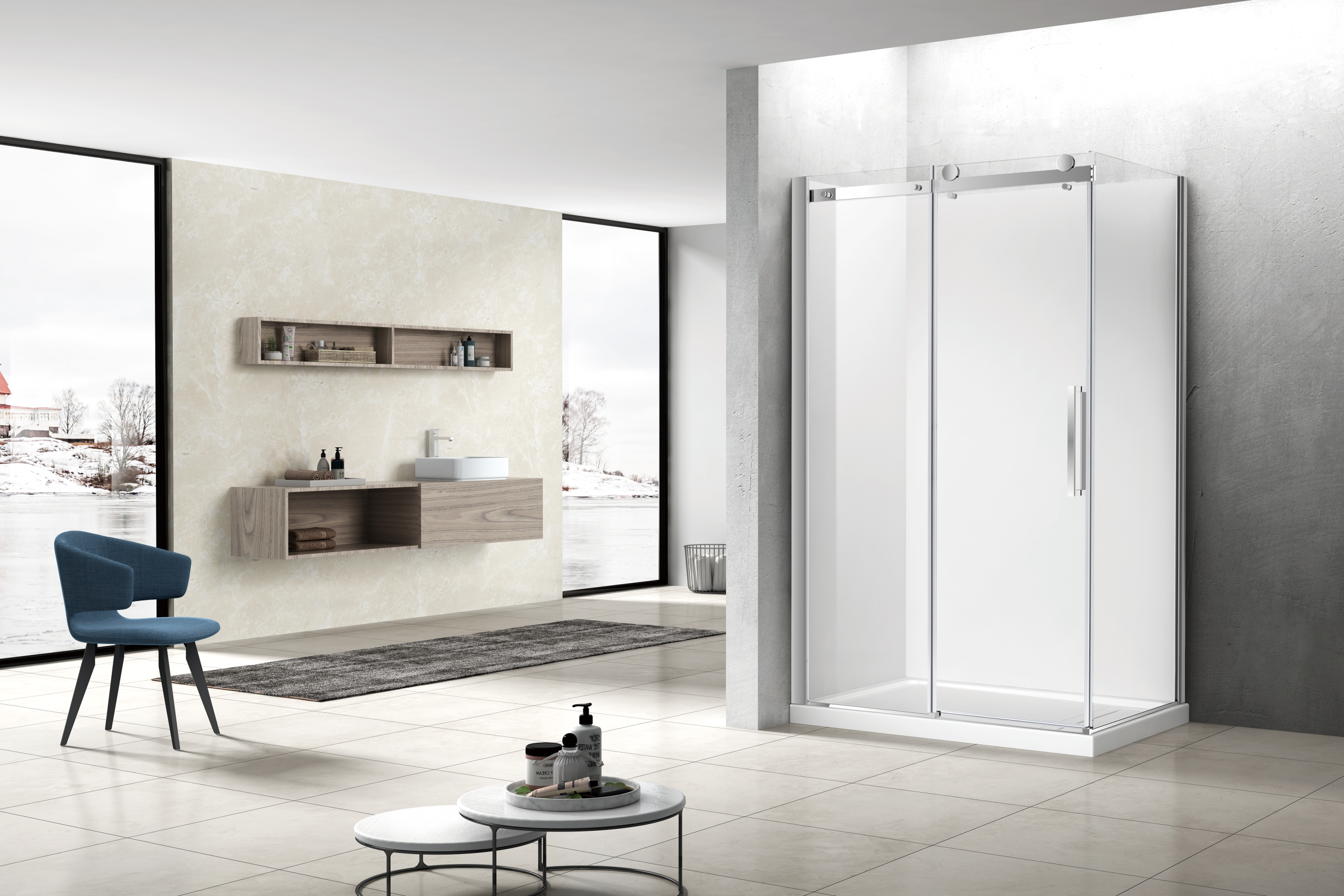 Remarkable 1200X800 Corner Frameless Shower - Image 2