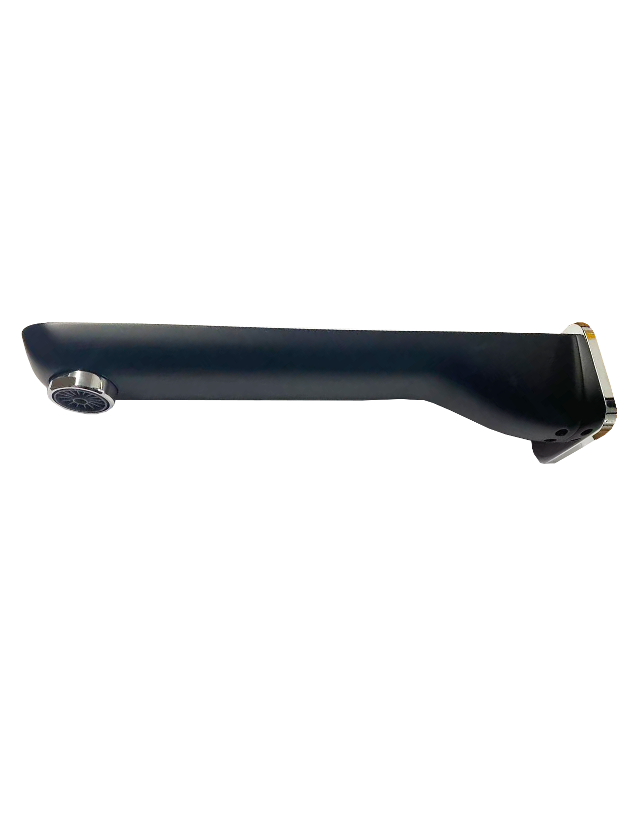 Key Range Bath Spout Chrome and Matt Black