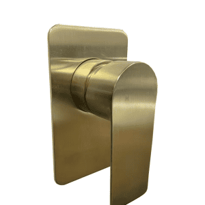 Key Shower Mixer Brushed Gold