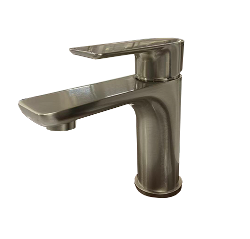 Key Basin Mixer Brushed Nickel