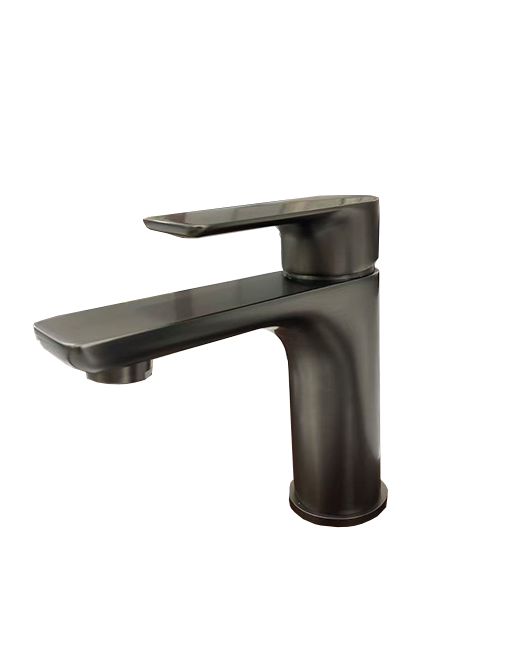 Key Basin Mixer Brushed Gunmetal