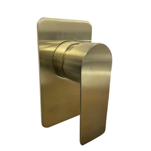Key Shower Mixer Brushed Gold