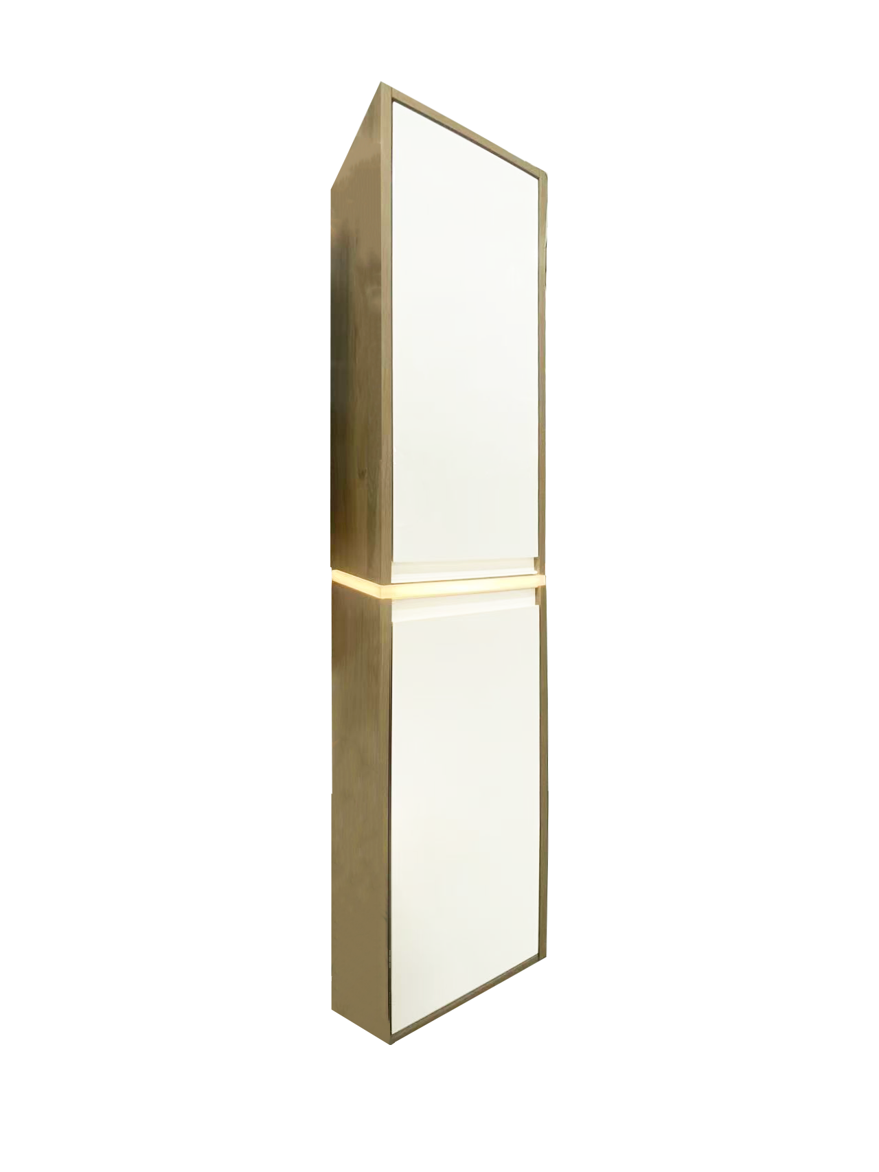 Wanaka Double Door Tall Wall Hung Vanity with Led Lighting - Image 2