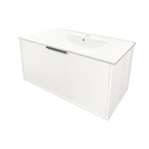 Bella Wooden Range 900mm Vanity-White