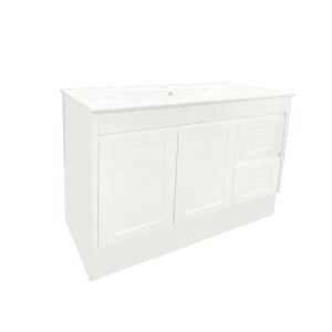 Remarkable 1000 Floor Standing Vanity-White