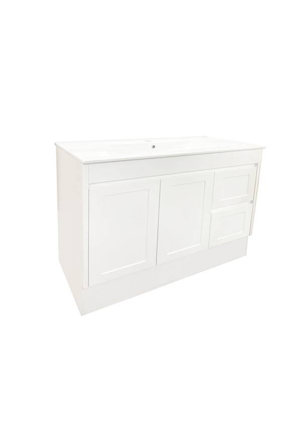 Remarkable 1000 Floor Standing Vanity-White