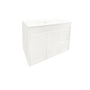Remarkable 800 Wall Hung Vanity-White
