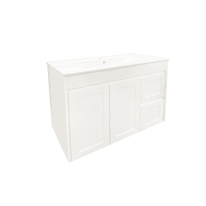 Remarkable 900 Wall Hung Vanity-White