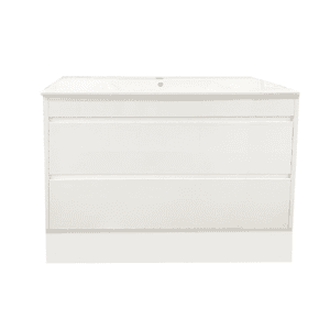 Remarkable 1000 Floor Standing Vanity-White